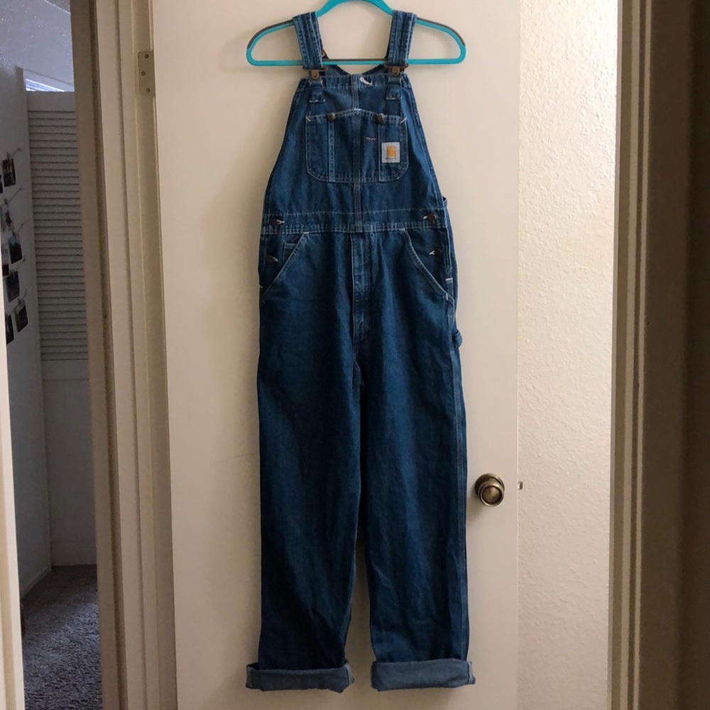 SOLD: Carhartt Denim Overalls